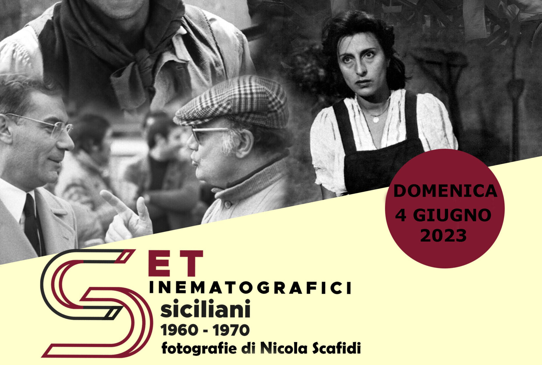 Riapertura Villa Niscemi – Domenica 4 giugno la mostra fotografica ”SET CINEMATOGRAFICI 1960/70 scatti di Nicola Scafidi”